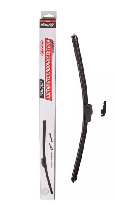 Щетка ст/очист. бескаркасная SKYWAY СТАНДАРТ 48см/19